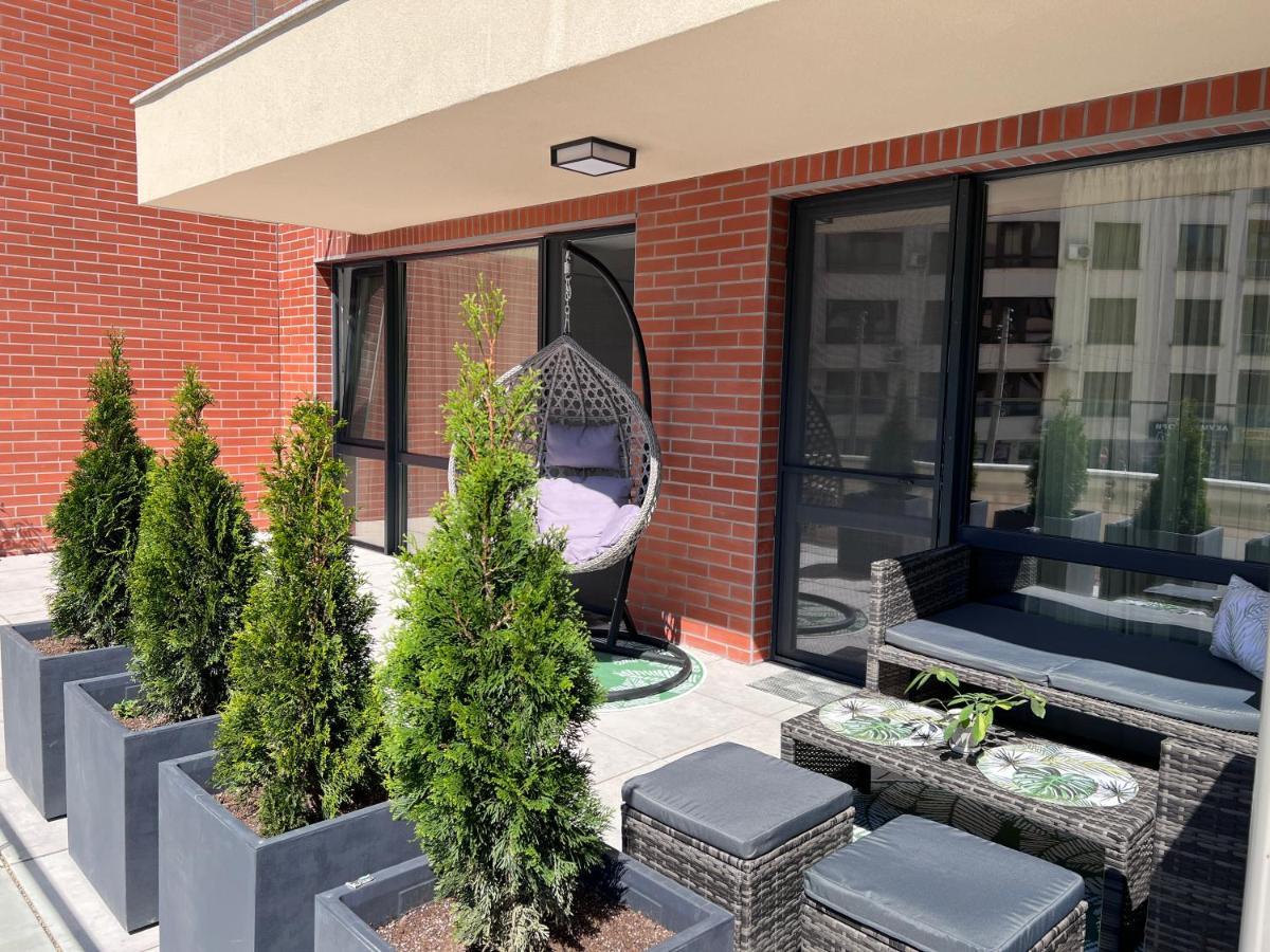 A-Brilliant, New! Spacious & Modern Apartment In Varna Whit Garage Eksteriør bilde